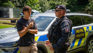 Jan Hanko v akci: Jak zvládne youtuber drsný výcvik olomoucké policie?