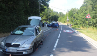 Zřejmě mikrospánek byl příčinou dopravní nehody u Olomouce