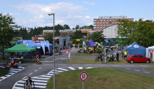 Olomouc chystá odpoledne na neobvyklých kolech. Bude i hasičská pěna
