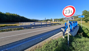 štíty oprava mostu ředitelství silnic a dálnic projekt veřejná zakázka 2026 silnice i43