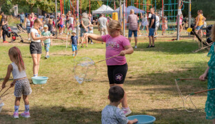 Šantovka Family Day už patří k závěru prázdnin. Letos přilákal ještě více návštěvníků než loni