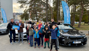 Večer s BMW CarTec Olomouc pomohl dobré věci. Dětský domov získal 165 505 Kč