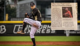 Olomoucký hasič na titulce The New York Times. Zahraje si před 55 tisíci fanoušky
