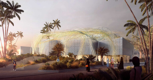 Vzualizace českého pavilonu EXPO 2020. Zdroj: czexpo.com