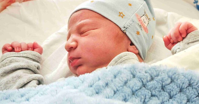 První letní miminko; zdroj: Fakultní nemocnice Olomouc