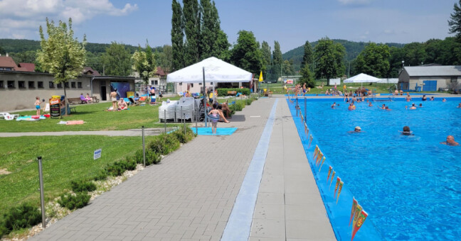 Koupaliště Bělkovice-Lašťany; zdroj: Mapy.cz