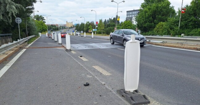 Mostní závěr na Velkomoravské, foto: ŘSD