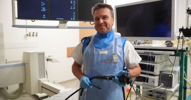 Primář gastroenterologického oddělení Jaroslav Maceček, zdroj: Nemocnice AGEL Prostějov