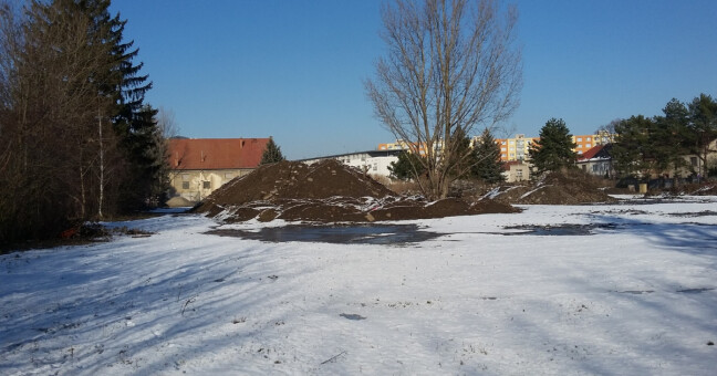 Areál bývalých Jezdeckých kasáren, zdroj: Rozvíjíme Prostějov