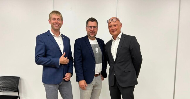 Zleva: Josef Kaštil, Radim Kašpar, Jan Holpuch, zdroj: ODS Olomouc 