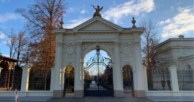 Městský hřbitov v Prostějově. Zdroj: Mapy.cz / Zdenek Riha