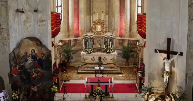 Kostel ve Staré Vodě, foto: Report.cz / Daniel Vachek