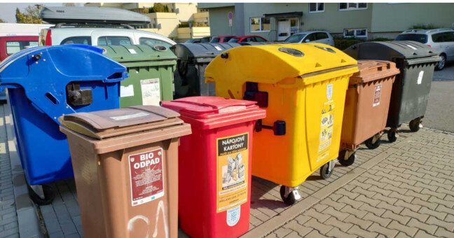 Třídíme málo a plýtváme hodně. Co průzkum odhalil o univerzitních popelnicích