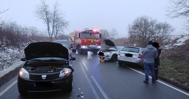 Nehoda u Hněvotína na Olomoucku, zdroj: HZS Olomouckého kraje