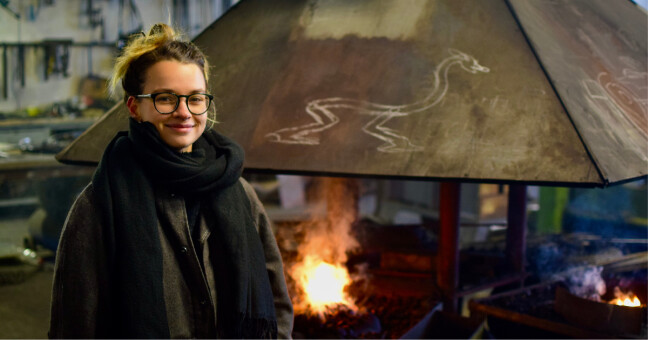 Kateřina Ambruzová si po maturitě dodělává výuční list. Foto: Olomoucký Report