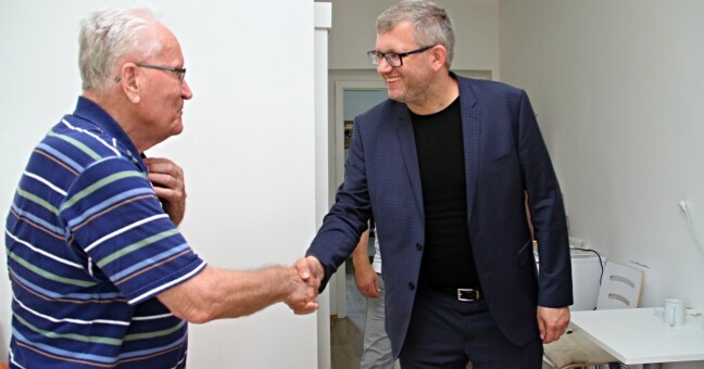 Ivo Slavotínek (vpravo), zdroj: Olomoucký kraj