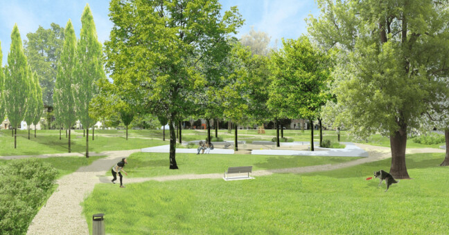 Vizualizace ASO parku, zdroj: Miloslav Tichý