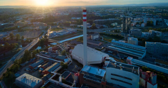 Teplárna Olomouc, zdroj: OLTERM 