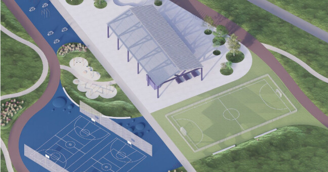Vizualizace areálu v Přerově, zdroj: Tomáš Navrátil (ANO)