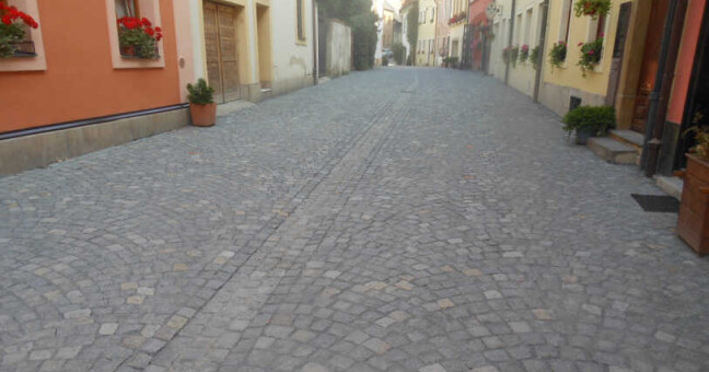 Ulice Hrnčířská po rekonstrukci, foto: MMOL