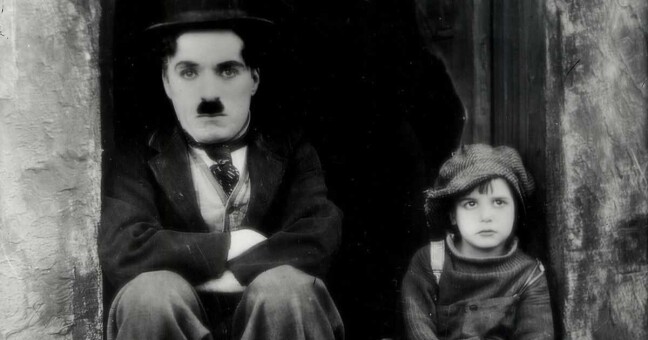 Charlie Chaplin ve filmu Kid, foto: Aerofilms