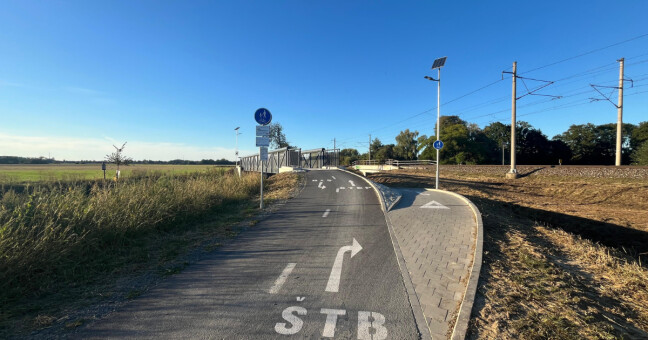 Cyklostezka z Olomouce do Štěpánova, foto: Report.cz