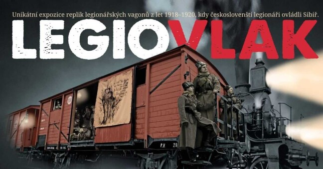 Souprava je věrnou replikou legionářského vlaku z operací na Transsibiřské magistrále, zdroj: Československá obec legionářská 