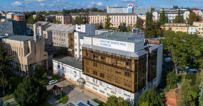 Fakultní nemocnice Olomouc, zdroj: FN Olomouc