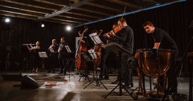 EnsembleSpectrum ze Slovenska, foto: Martina Levásovská