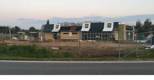 Nový McDonald´s u Litovle 