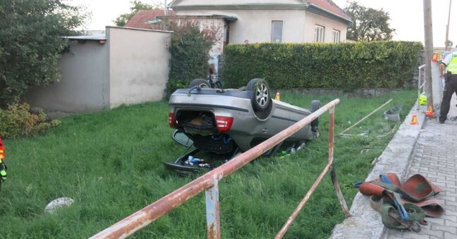 Dopravní nehoda v Ohrozimi | foto Policie ČR