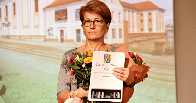 První cenu si odnesla Lenka Janků z Oskavy, zdroj: Olomoucký kraj