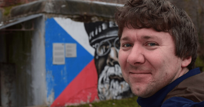Ředitel Paměti Národa Střední Morava Petr Zavadil, zdroj: Facebook Petra Zavadila
