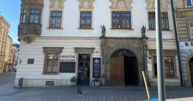 Hanácká hospoda nyní, redakce Olomouckého reportu
