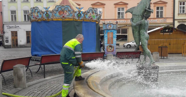 Arionova kašna, zdroj: Olomoucký Report