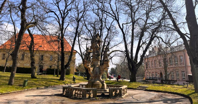 Sousoší sv. Jana Nepomuckého, zdroj: Olomoucký Report