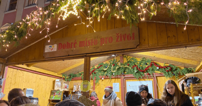 Stánek organizace Dobré místo pro život, zdroj: Dobré místo pro život