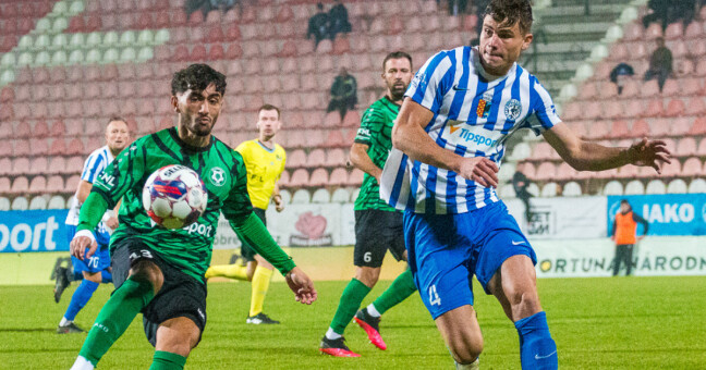 Jakub Elbel (vpravo), zdroj: FK Příbram
