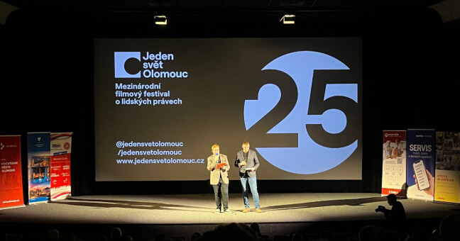 Začal Jeden svět Olomouc, zdroj: Olomoucký Report
