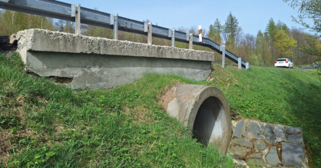 Propustek za Šternberkem, zdroj: Ředitelství silnic a dálnic