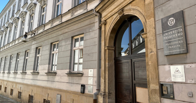 Katedra psychologie Univerzity Palackého v Olomouci; zdroj: Olomoucký Report