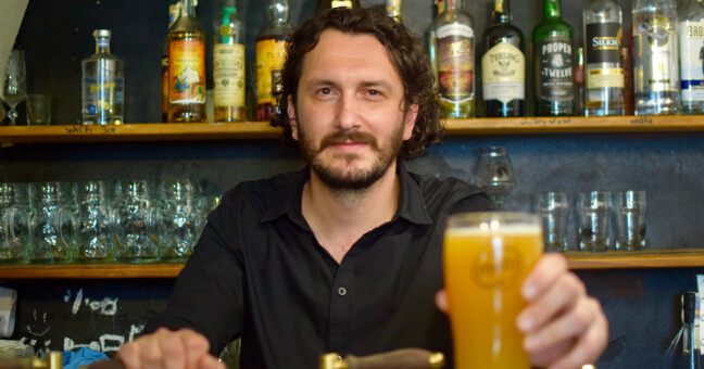 Jiří Gregor je hospodský olomoucké Citadely a historik z UP, zdroj: Olomoucký Report