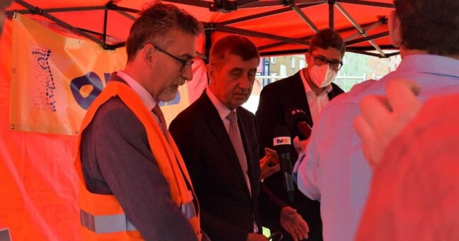 Premiér Andrej Babiš během návštěvy Olomouce v roce 2021, ilustrační foto: Olomoucký Report