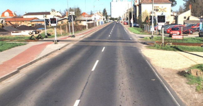 Přejezd na ulici Svatoplukova, zdroj: město Litovel