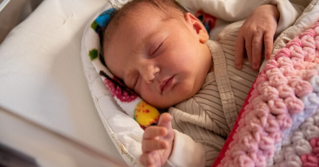 Sofie Dvořáková, první olomoucké miminko roku 2025, zdroj: FNOL