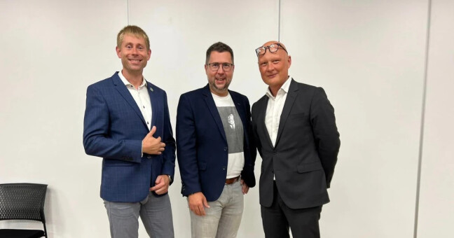 Zleva: Josef Kaštil, Radim Kašpar, Jan Holpuch, zdroj: ODS Olomouc