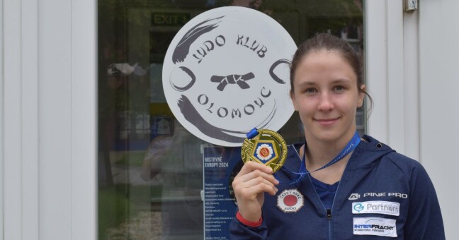 Judistka Renata Zachová, zdroj: Olomoucký Report