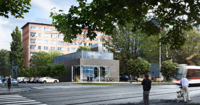 Vizualizace projektu, zdroj: kcarch