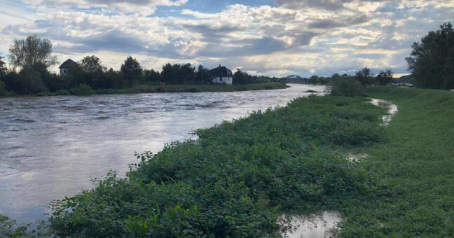 Situace v Troubkách, neděle odpoledne, zdroj: Olomoucký Report
