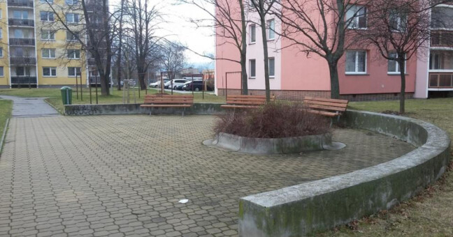 Vnitroblok Kostelecká. Zdroj: Město Prostějov